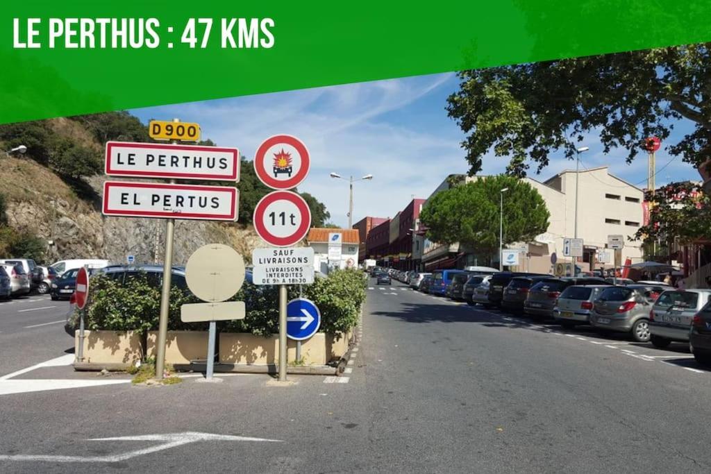 Le Carrousel - Apt Vue Mer - Plage A 10 M - Clim - Wifi Canet-en-Roussillon Exterior foto